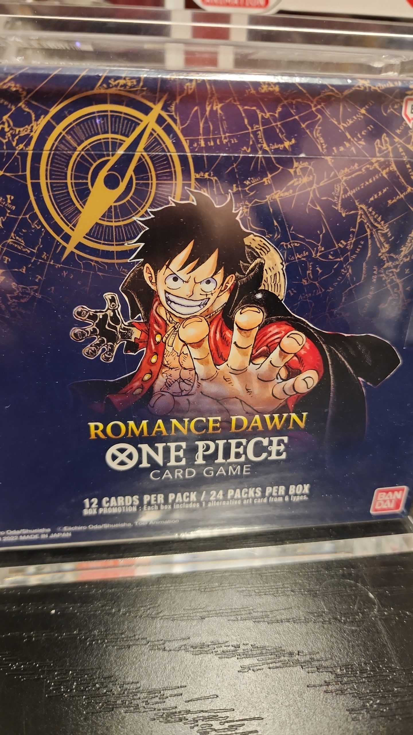 One Piece OP01 Romance Dawn Booster Box SEALED - Image 2